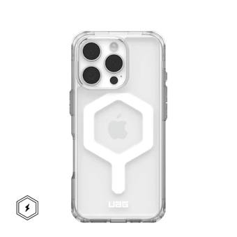 Uag Plyo Iphone 16 Pro Magsafe Case - Ice/White