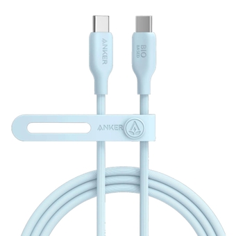 Anker Bio-Based 544 Usb-C To Usb-C Cable 140W 0.9M - Blue