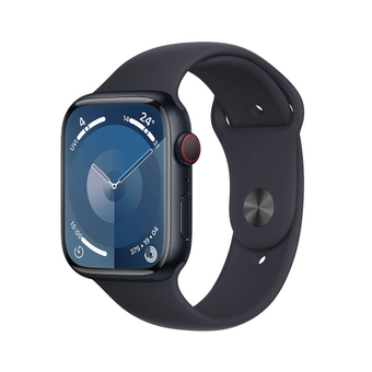 Apple Watch Series 9 Midnight Aluminum Case with Midnight Sport Band S/M