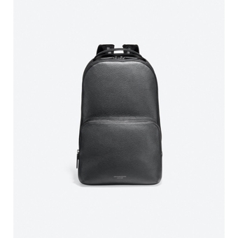 Cole Haan Grandseries Pebbled Leather Backpack - Black