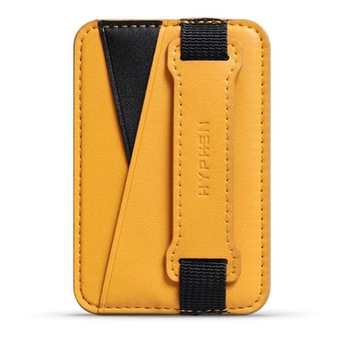 Hyphen Dual Pocket Magsafe With Grip Wallet - Orange