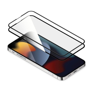 Torri Bodyglass SP iPhone 13 Pro Max(Silicone Frame) - BLK