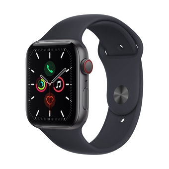 Apple Watch SE 2021 Space Gray Aluminium Case with Midnight Sport Band