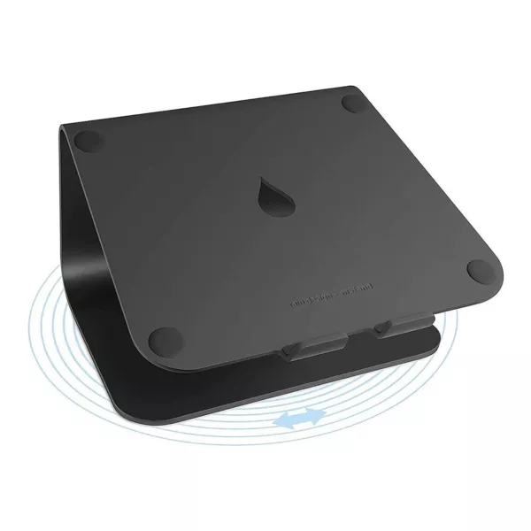 Raind Design mStand 360 Laptop Stand w/Swivel Base - Black
