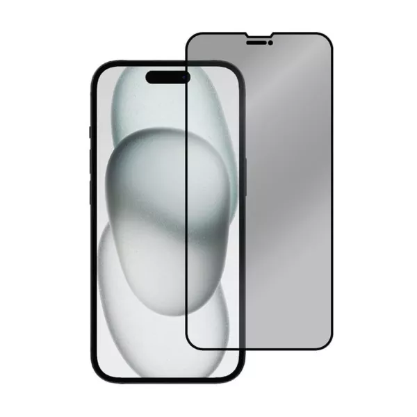 ElToro Double Strong iPhone 15 Screen Protector - Privacy