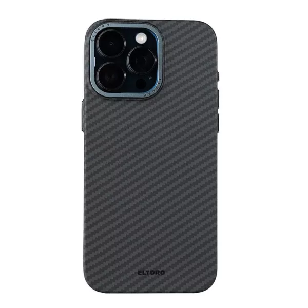 ElToro Iron iPhone 15 Pro MagSafe Case - Carbon Black