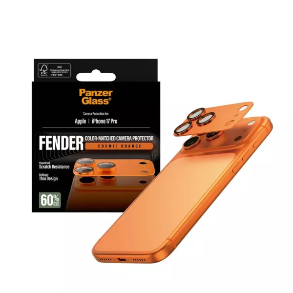 PanzerGlass Fender iPhone 17 Pro Lens Protector