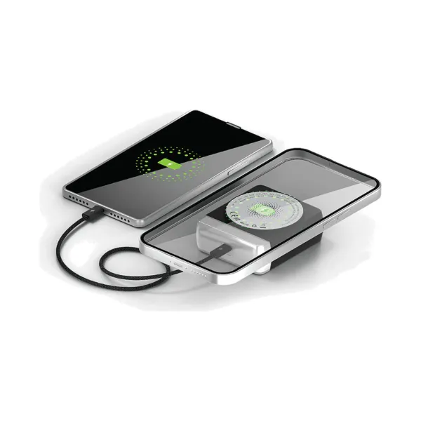 Smartix Premium Spark بطارية متنقلة مغناطيسية 10K - أبيض