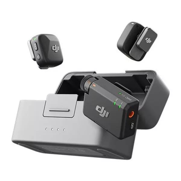 DJI Mic Mini 2TX + 1RX Charging Case - Black