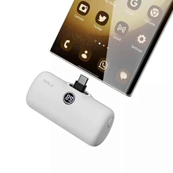 iWalk LinkPod 4 USB-C 4K Power Bank - White