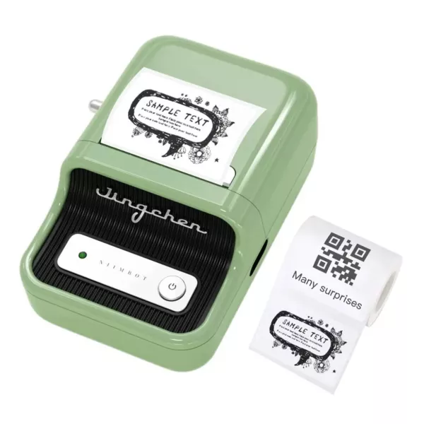 Niimbot B21 Portable Thermal Label Printer - Green
