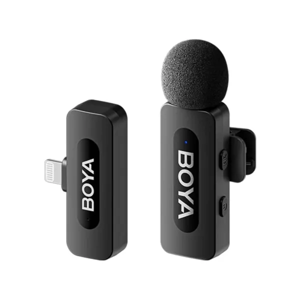 Boya 2.4GHz Dual Wireless 2TX-1RX USB-C - Black