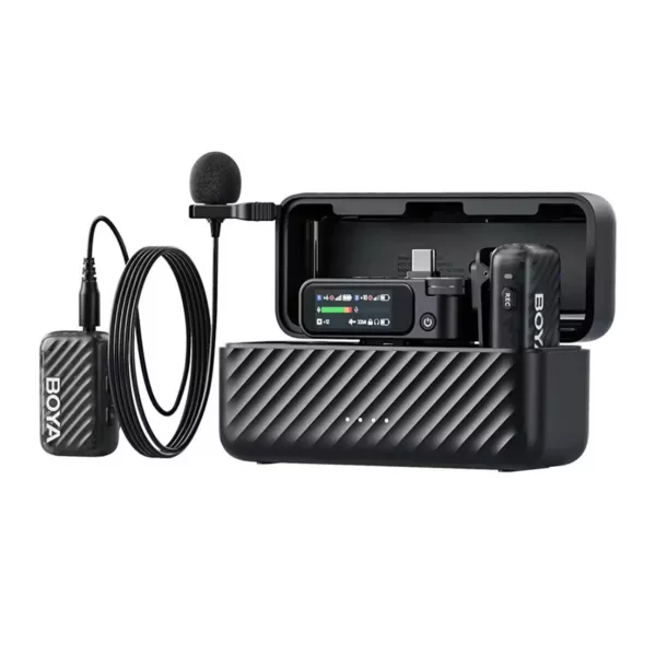Boya Boyamic 2-01 2.4ghz, Ai Powered NC Mic - Black