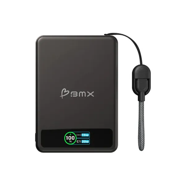 BMX Magnetic Powerbank 5K mAh Solidsafe SS | Gait