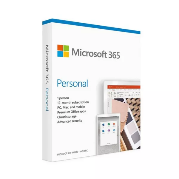 برنامج مايكروسوفت 365 الشخصي الإنجليزية نسخة الشرق الأوسط اشتراك سنة Medialess P6
