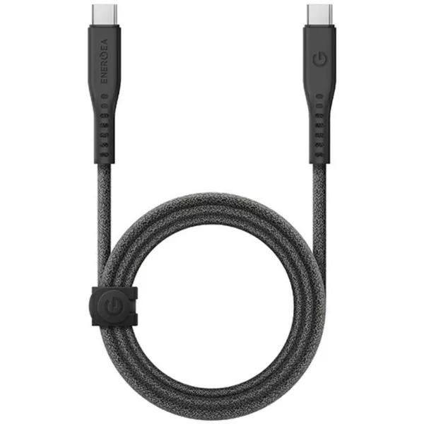 Energea Flow 10GPBS USB-C to USB-C 240W (2m) Cable - Black