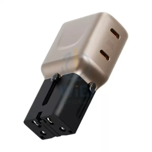 Energea TravelGo 35W USB-C & USB-A PD Travel Charger - Black
