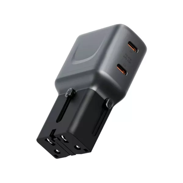 Energea TravelGo 45W Dual USB-C Travel Adapter
