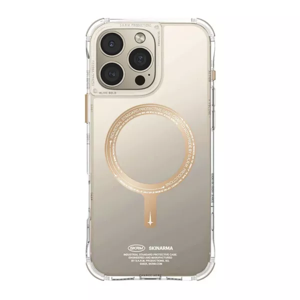 Skinarma Saido iPhone 16 Pro Max MagSafe Case - Champagne