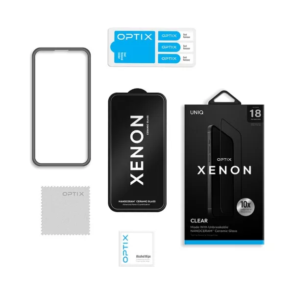 UNIQ Hybrid iPhone 18 Pro Screen Protector Ceramic