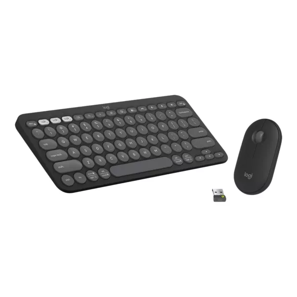 Logitech Pebble 2 Keyboard Mouse Combo En/AR - Graphite