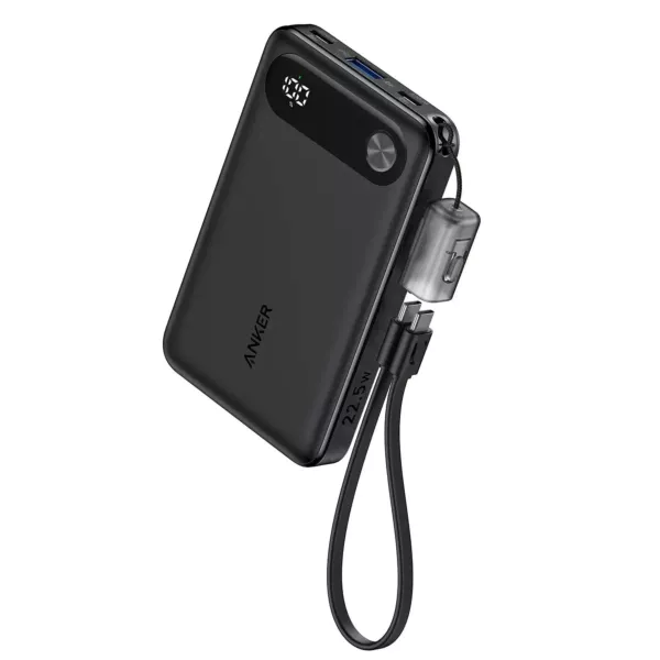 Anker 22.5W 10K mAh Power Bank - Black
