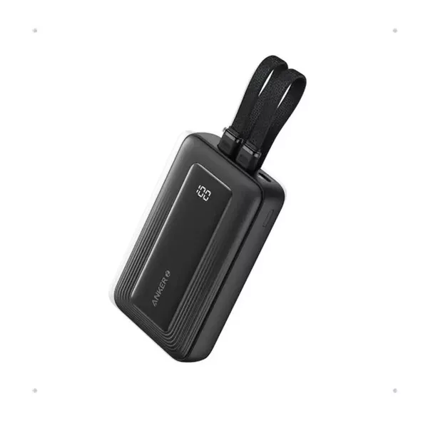 Anker Zolo 30W 20K Built-in USB-C & Lightning Power Bank - Black