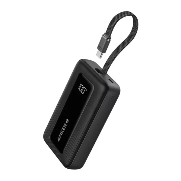 Anker Zolo 30W Built-in USB-C 10K mAh Power Bank - Black