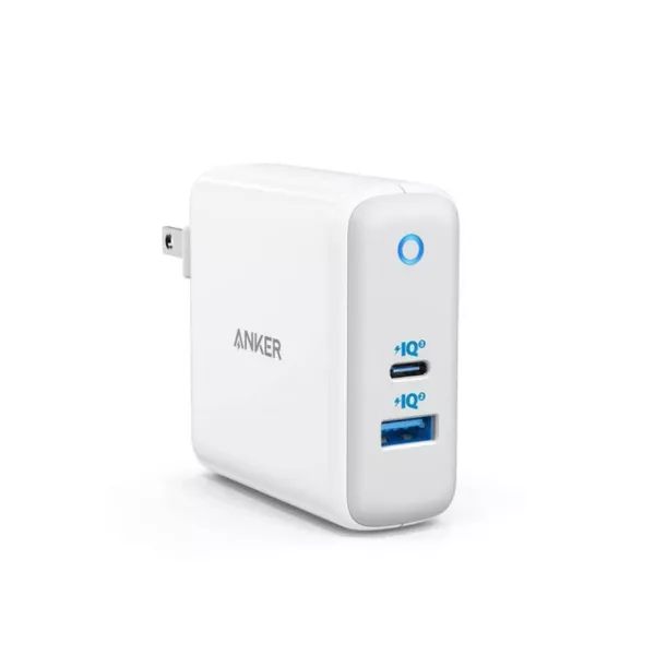 Anker Pwerport Atom lll (Two Ports) - أبيض