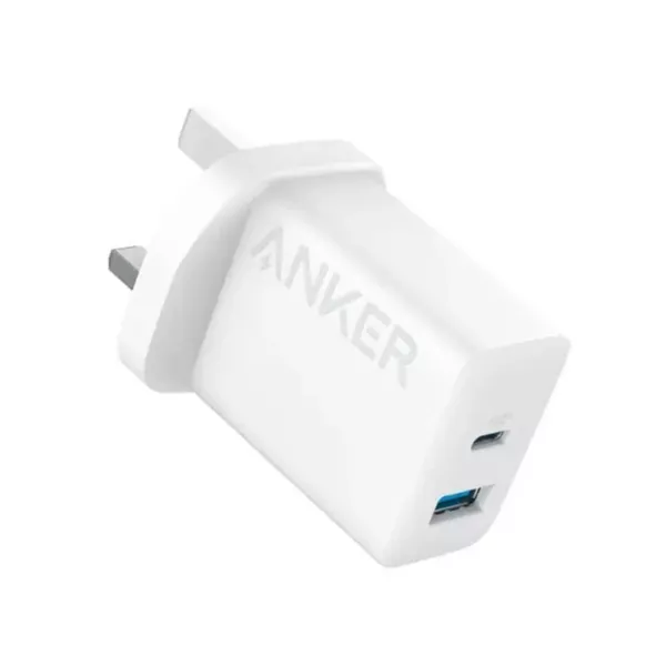 Anker 20W Select Charger USB-A USB-C Charger - White