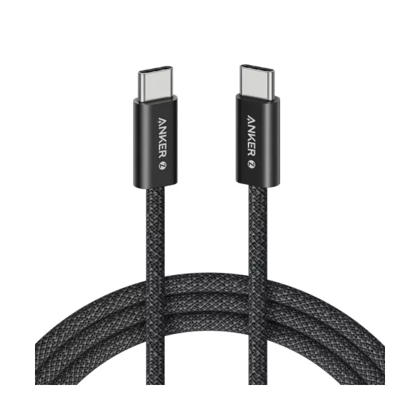Anker Zolo USB-C to USB-C 240W Braided (1.8m) Cable - Black