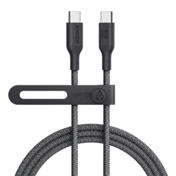 Anker 543 Bio Nylon USB-C to USB-C 100W Cable (0.9m) - Black