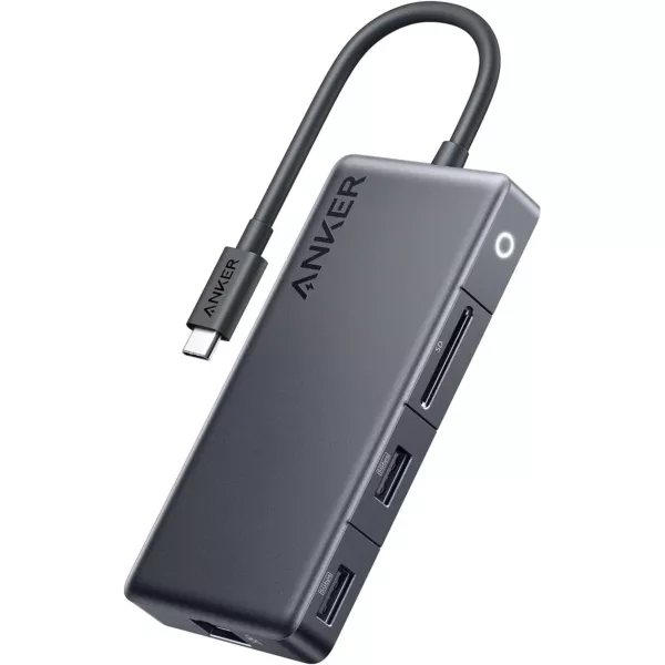 Anker Nano 7in1 4K USB-C HDMI Hub - Gray