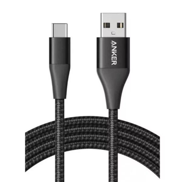 Anker PowerLine+ II USB-A to USB-C Cable (1.8m) - Black