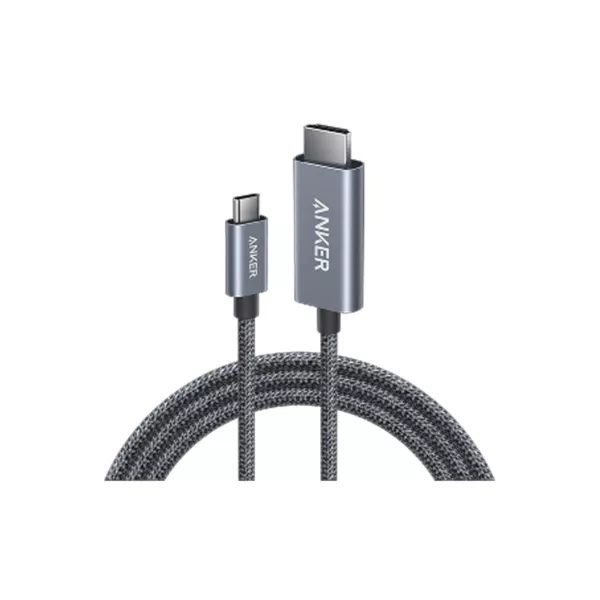 Anker Nano 4K Braided USB-C - HDMI (1.8m) Cable - Black
