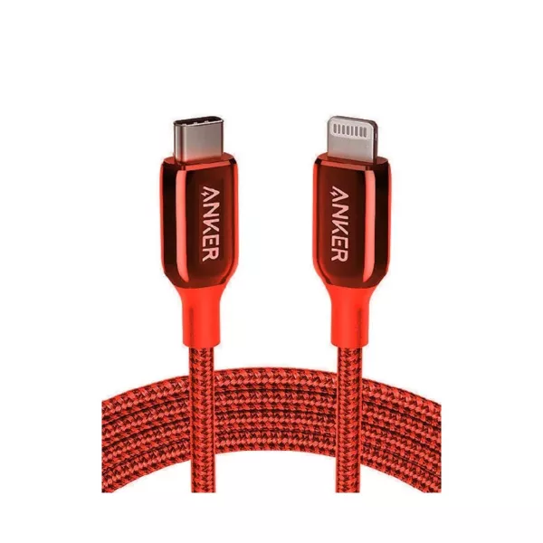 Anker PowerLine+ III USB-C to Lightning Cable (1.8m) - Red