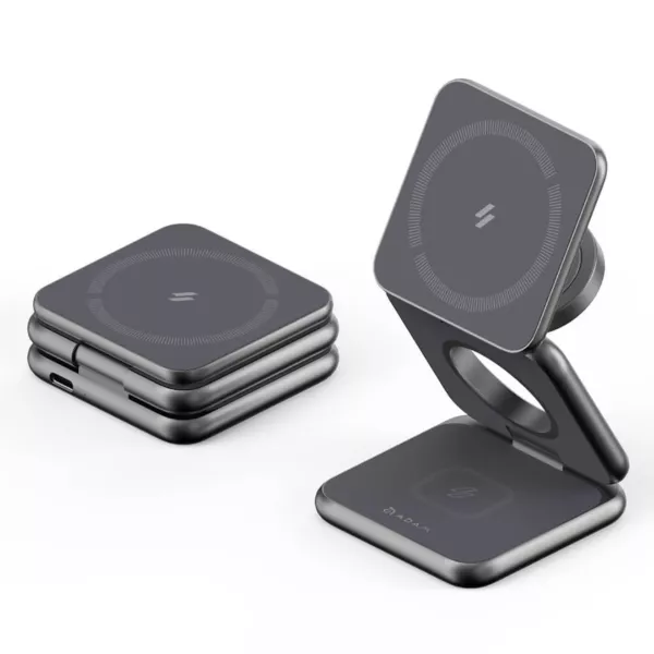 Adam Elements Mag3 3in1 Foldable Travel Charger - Black