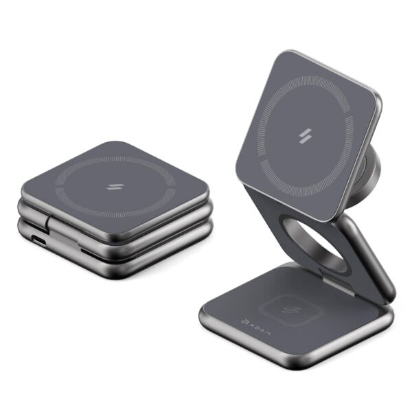Adam Elements Mag3 3in1 Foldable Travel Charger - Black