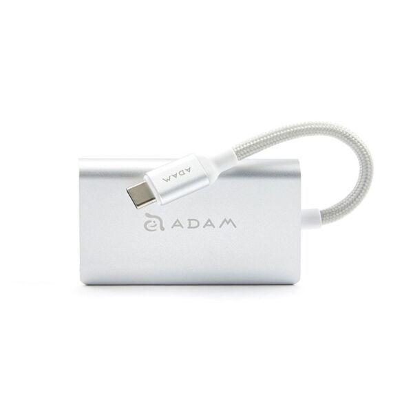 Adam Elements Casa A01M USB-C USB3.0 HDMI 4In1 Hub Silver