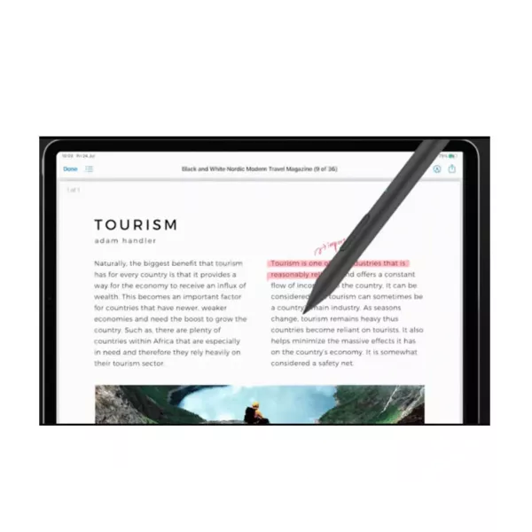 Adonit ADNB Note iPad Stylus - أسود