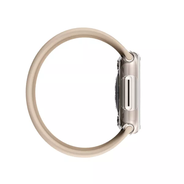 AmazingThing Apple Watch Series 7 Quartz Pro Bumper 41mm Full Clear