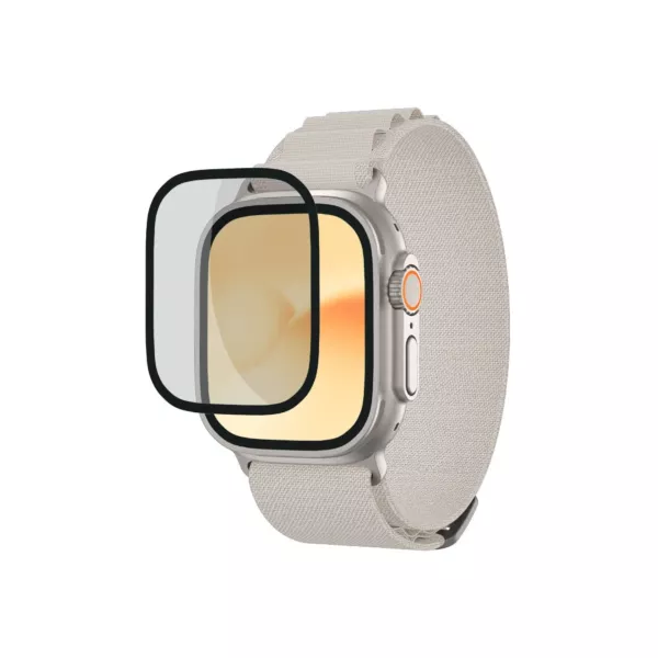 غطاء حماية لساعة Apple Ultra Radix من AmazingThing - شفاف