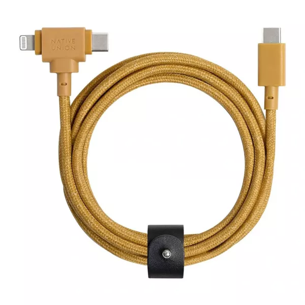 Native Union Belt Cable Duo USB-C + Lightning (1.5m)