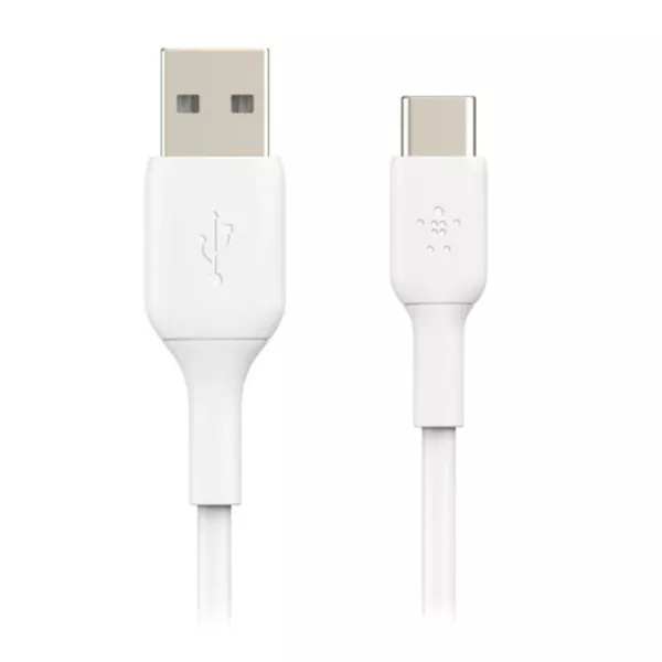 Belkin Boost Charge USB-C to USB-A PVC Cable 1M - أبيض