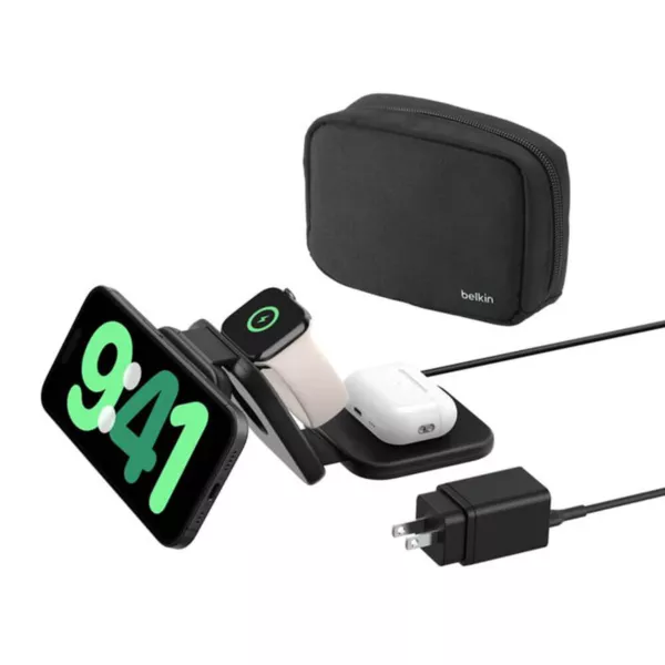 Belkin BoostCharge Pro All in 1 15W Wireless Charger - Black