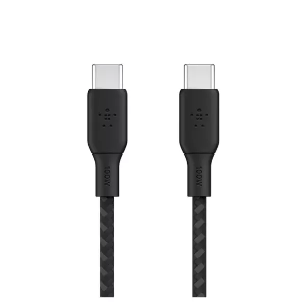 Belkin BoostCharge 100W USB-C to USB-C (3m) Cable - Black