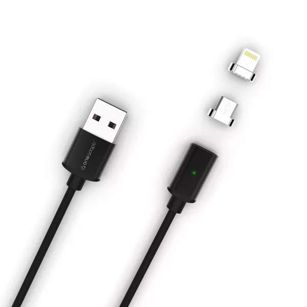 OneAdaptr Evri 3in1 USB A to USB-C/Lightning/Micro USB Cable