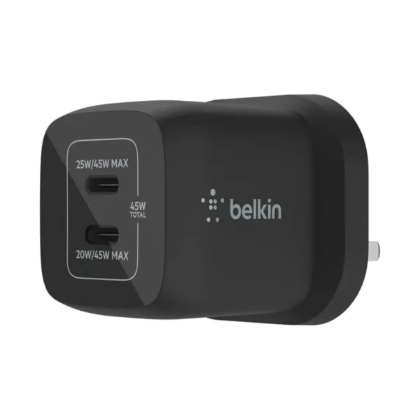 Belkin 45W GaN Dual USB-C Wall Charger