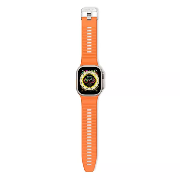 Decoded Silicone Apple Watch 42-49mm Traction Strap - Apricot