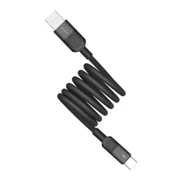 كابل مومكس ماج لينك المغناطيسي من USB-C إلى لايتنينغ بطول 1 متر - أسود
